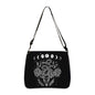 Factory Direct Supply Polyester Underarm Bag Gothic Cat Printing Shoulder Bag Simple Women's Fashion Bag