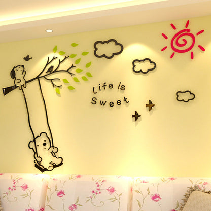 Children's Room TV Background Wall Living Room Stickers