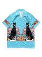 Vintage Style Retro Cartoon Printed Shirt