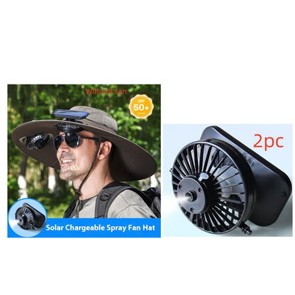 Camouflage Military Green Fan