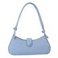Solid Color Stone Pattern New Simple Shoulder Underarm Bag