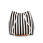Crossbody Portable Striped Simple Canvas Bag