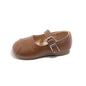 Simple And Versatile Leather Shoes For Little Girls