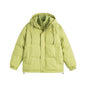 Winter Fake Two-piece Cotton-padded Coat For Men And Women Loose Cotton Jacket