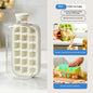 One-Click Molding Cooling Cup,Instant Ice Maker,Zero-Contact Design,Straw Included,Curling Mold,Portable & Stylish Chilled Drink