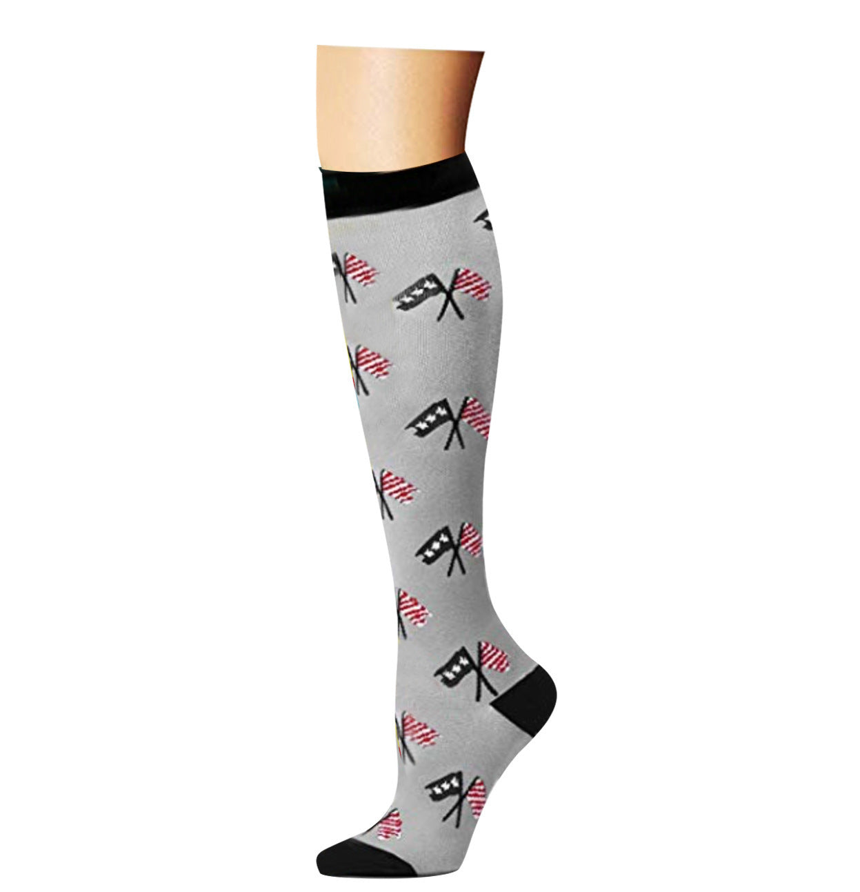 Men's And Women's Running Colored Pressure Socks