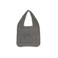 All-matching Solid Color Knitted Shoulder Bag