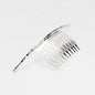 Curved hair comb