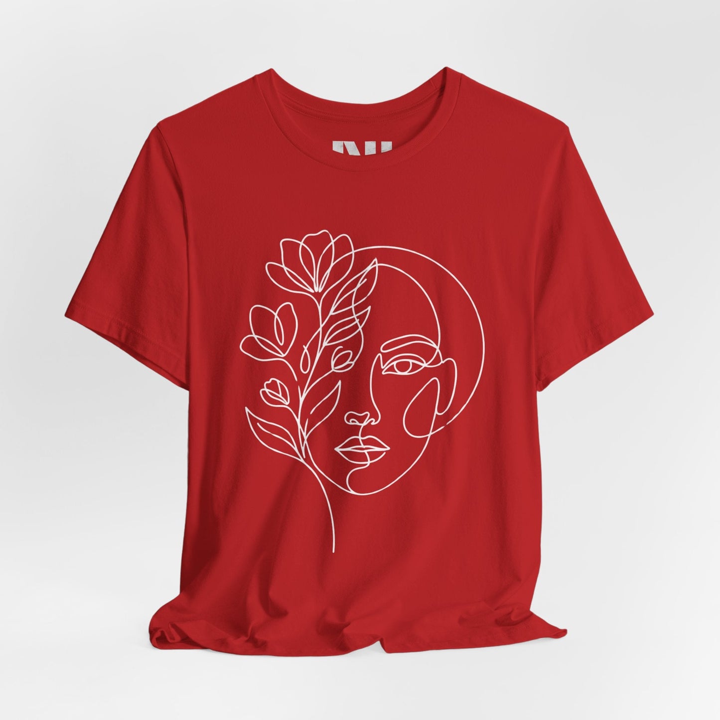 Floral Face T-Shirt