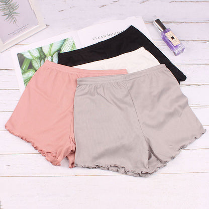Summer Solid Color Thin Leggings For Women