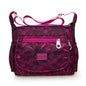 Casual Waterproof Nylon Printed Middle-Aged and Elderly Shoulder Bag Simple Cloth Bag Messenger Bag