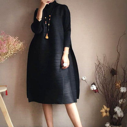 Mid-length a-line dress