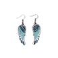 Fashion Angel Wings with Diamond Earrings