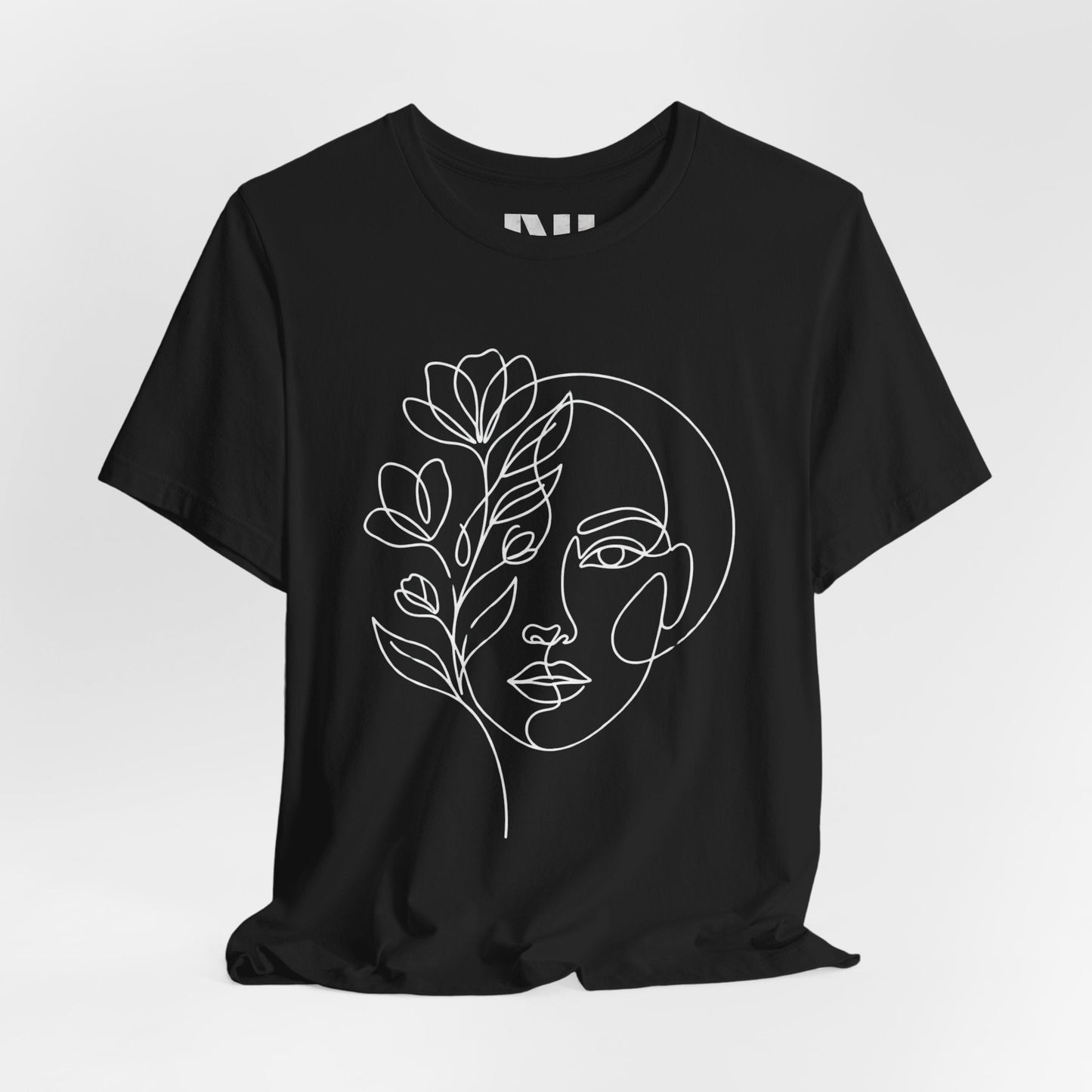 Floral Face T-Shirt
