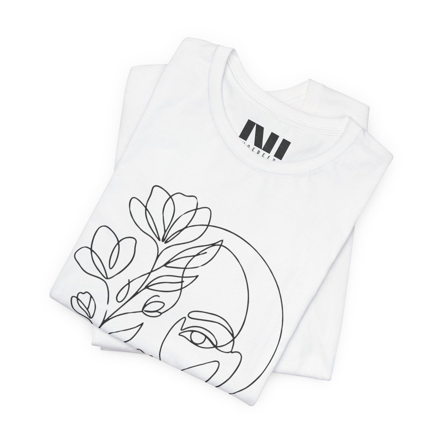 Floral Face T-Shirt