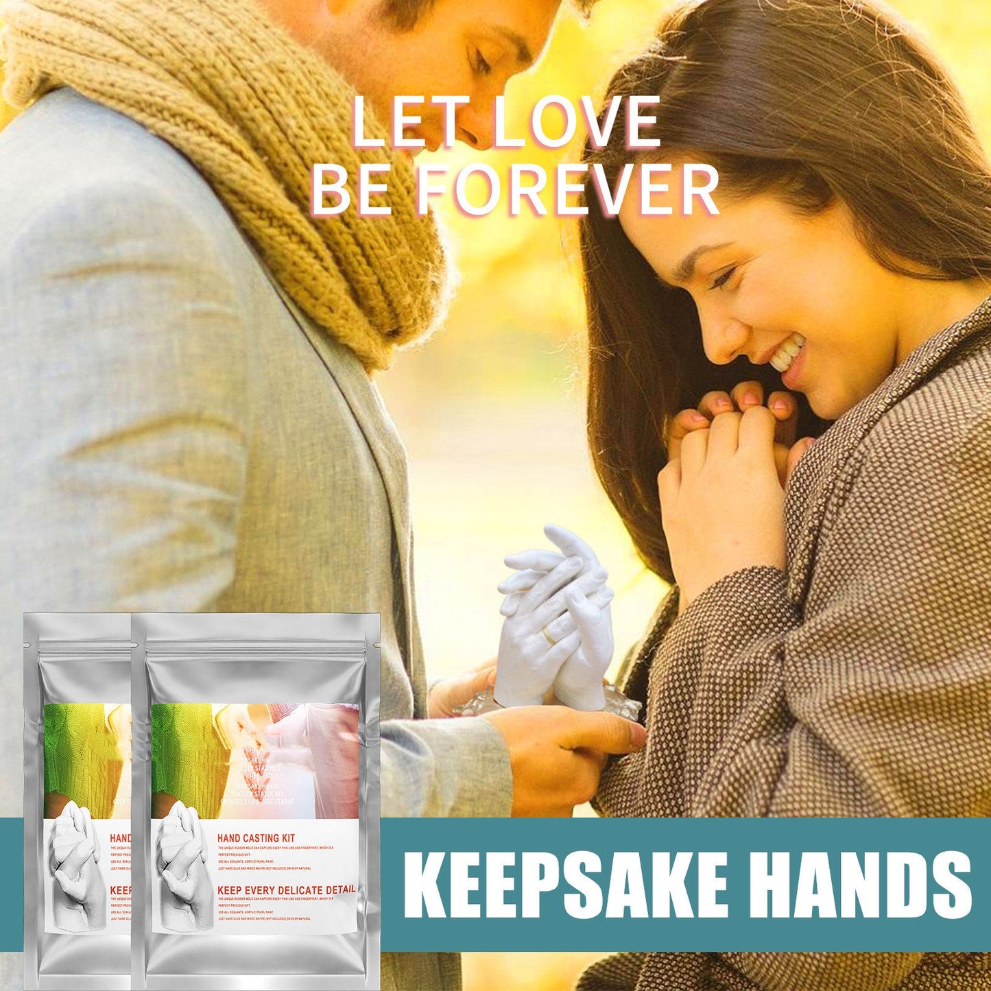 Valentine's Day Gift Cloning Powder Hand And Foot Mold Production Materials