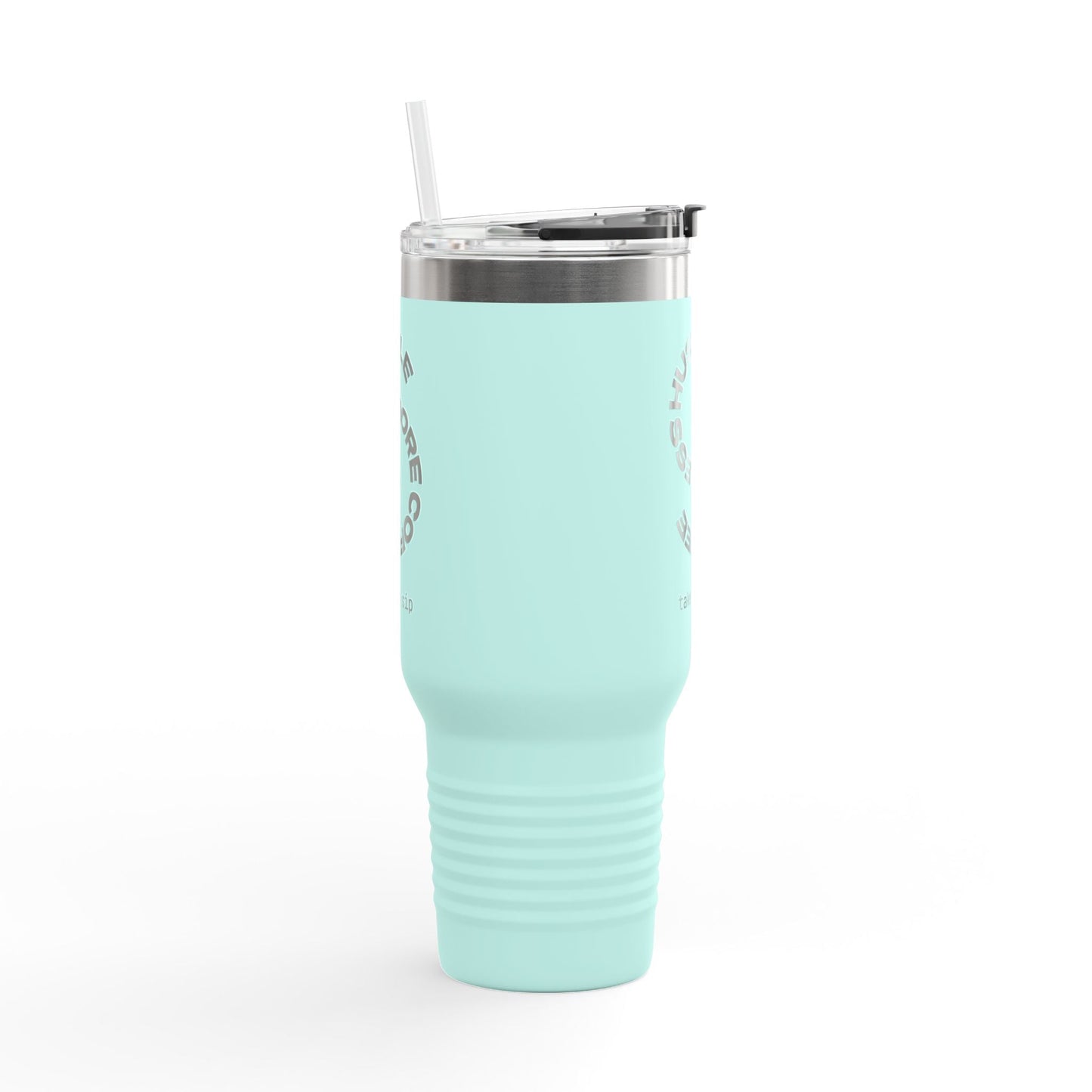 Hustle More Less Coffee Insulated Travel Mug 40oz | Tumbler
