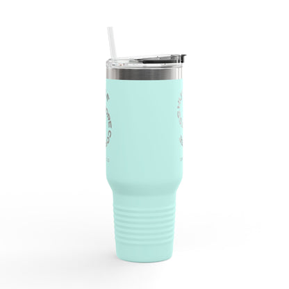 Hustle More Less Coffee Insulated Travel Mug 40oz | Tumbler