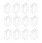 12 Pairs Mens Dress Socks Seam-Free Toe 100% Sustainable Cotton Moisture-Wicking Antibacterial Breathable Elastic Band Ideal for Office Formal Wear UK 6-11 EU 39-45 by Sock Stack
