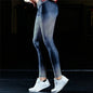 3D printed professional yoga pants for women with elastic training bottoms, high waisted fitness pants, slimming and lifting buttocks
