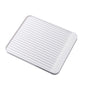 Fashion Plastic Water Drying Dishes Tray Drainer Kitchen Vegetable Fruit Draining Basket Storage Multifunctional
