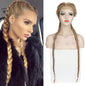 Two Braids Of Chemical Fiber Lace