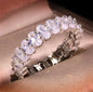 Zircon Oval Ring
