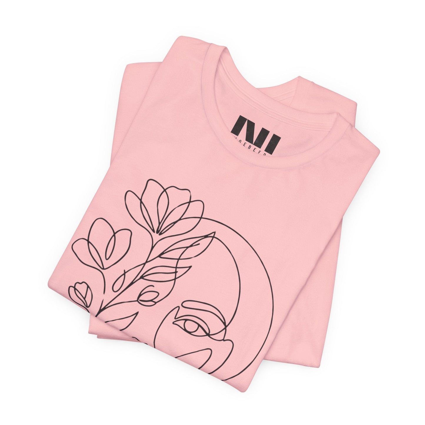 Floral Face T-Shirt