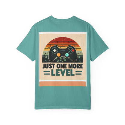 Retro Video Game Controller Just One More Level T-Shirt | Gamer Tee