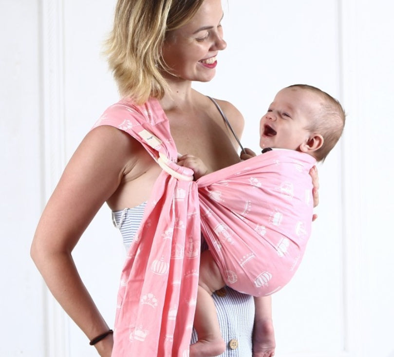 Baby sling solid color baby carrier