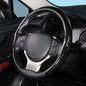 Car Carbon Fiber Pattern Glossy Car Steering Wheel Cover