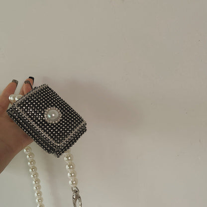 Fashion Belt Rhinestone Mini Crossbody Bag Vintage Waist Bag Waistband Body Jewelry Women Chain Belts
