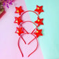Five Star Red Flag Hair Clip, National Flag Hair Clip And Headband