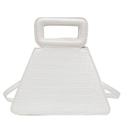 Fashion Textured One-Shoulder Messenger Bag