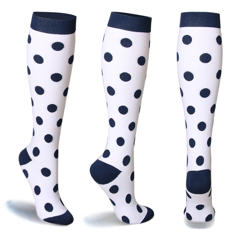 Men's And Women's Running Colored Pressure Socks