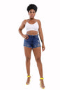 Women's Jeans With Tight Hips And Holes