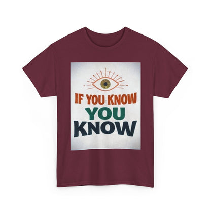 If You Know You Know Retro Eye Tee | Vintage Graphic T-Shirt