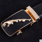 Men's leather factory direct belt buckle leather belt men's automatic belt belt wholesale business
