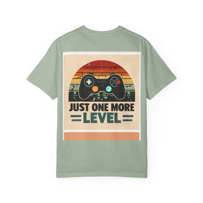 Retro Video Game Controller Just One More Level T-Shirt | Gamer Tee