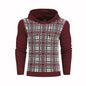 European And American Men's Retro Sports Hoodie Sweater