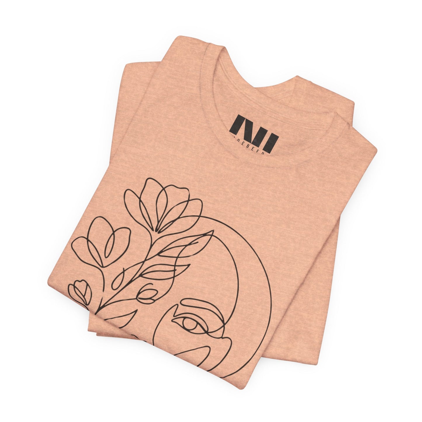 Floral Face T-Shirt