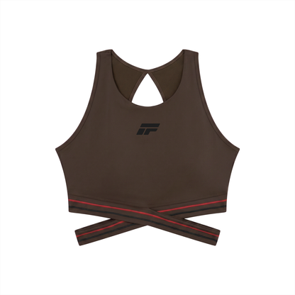 Women’s Criss-Cross Band Sports Bra