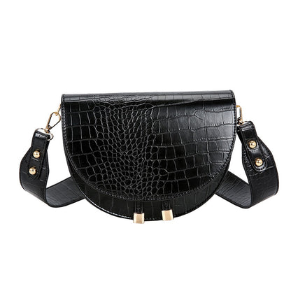 Fashionable wild round bag
