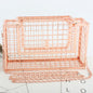 Metal hollow shoulder bag European and American fashion clutch iron mesh chain messenger dinner bag