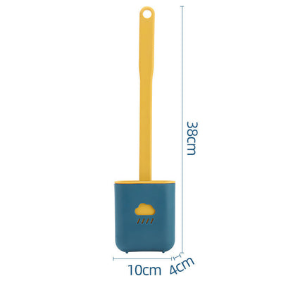 Toilet Soft Glue Dead Corner Cleaning Toilet Gap Long Handle Toilet Toilet Brush
