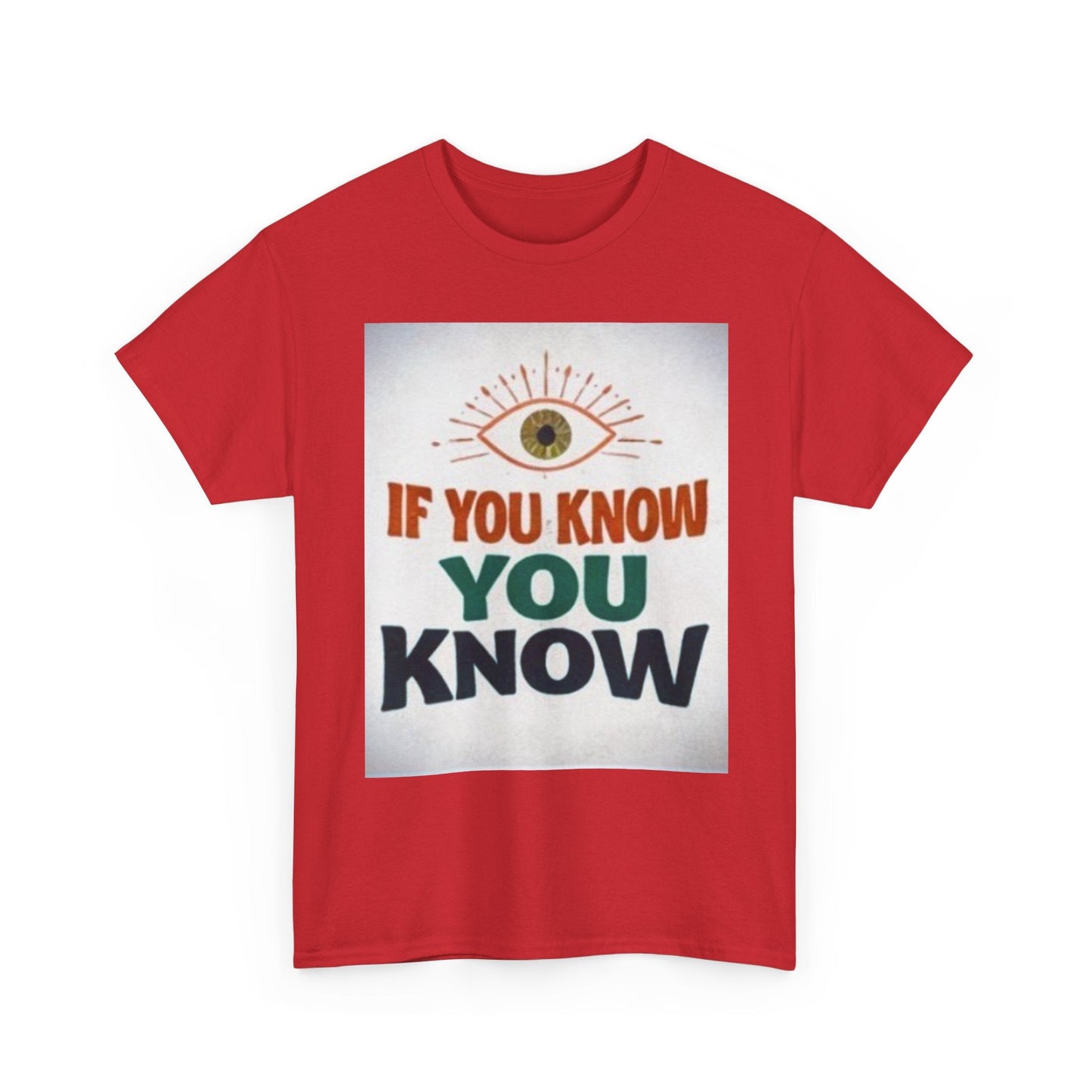 If You Know You Know Retro Eye Tee | Vintage Graphic T-Shirt