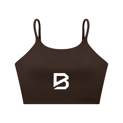 Spaghetti Strap Yoga Sports Bra