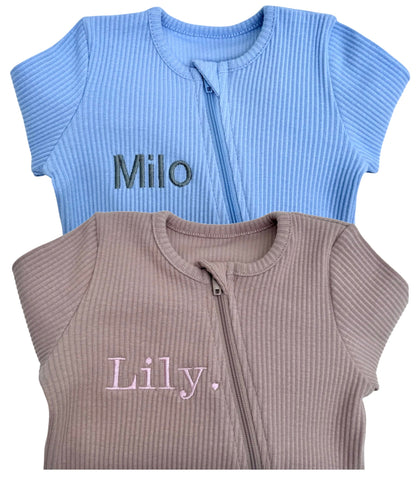 Velvet Mocha Sleepsuit