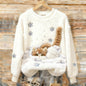 3D Digital Printed Flannel Sweatshirt Women