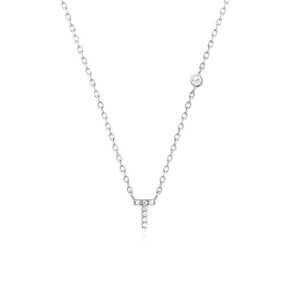 Fashion Jewelry Luxury Gold Color A-Z 26 Letters Necklace CZ Pendant For Women Cute Initials Name Necklace Fashion Party Wedding Jewelry Gift